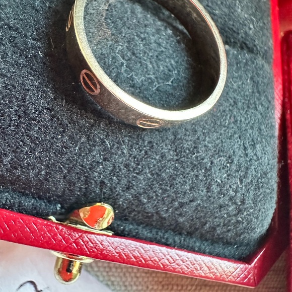 Cartier love wedding band ring - Picture 9 of 14